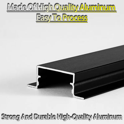 Led Ceiling Trough Linear Light Embedded Black LED Gypsum Ceiling Light Trough Living Room ...
