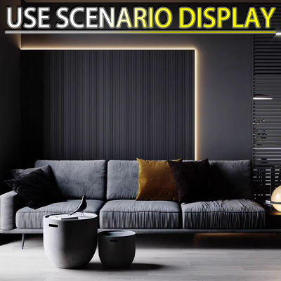 Led Ceiling Trough Linear Light Embedded Black LED Gypsum Ceiling Light Trough Living Room ...